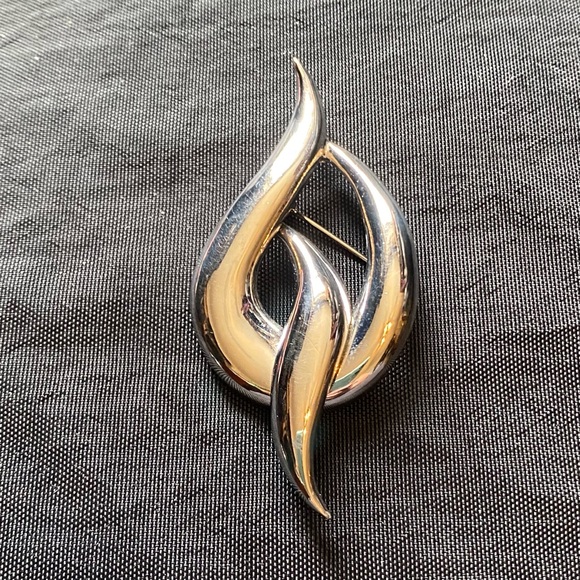 Vintage MJENT Signed Brooch - Picture 2 of 5